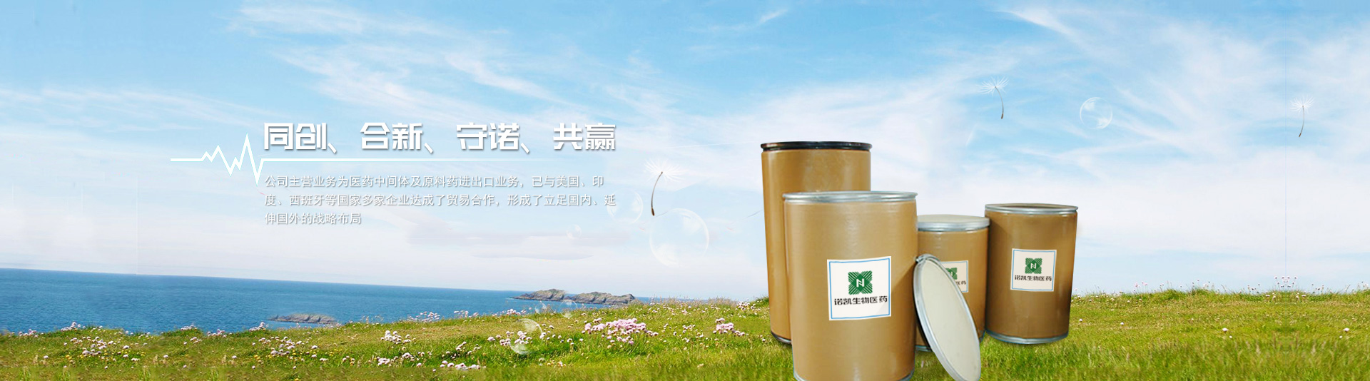 同創(chuàng)、合新、守諾、共贏(yíng)